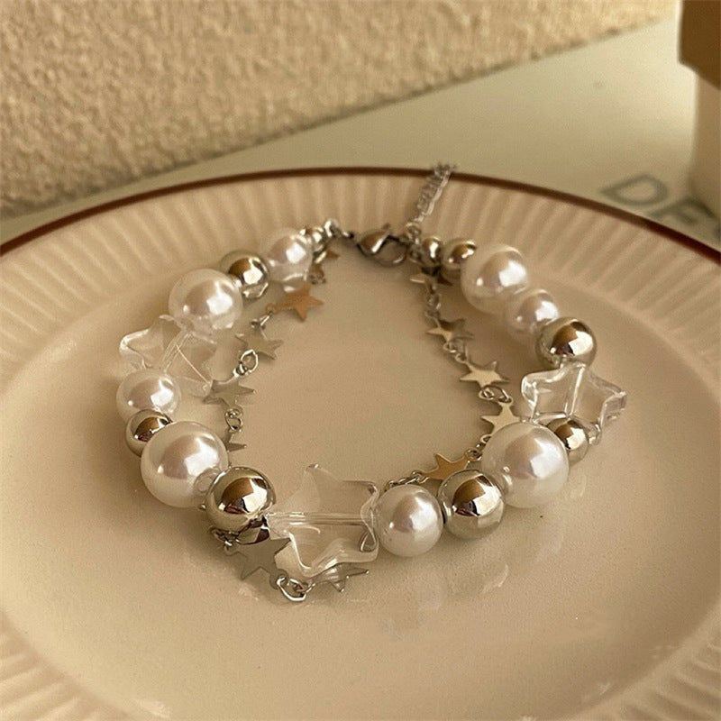 Beaded XINGX Bracelet New Double-layer Design Niche Ins Cute Style - Jointcorp