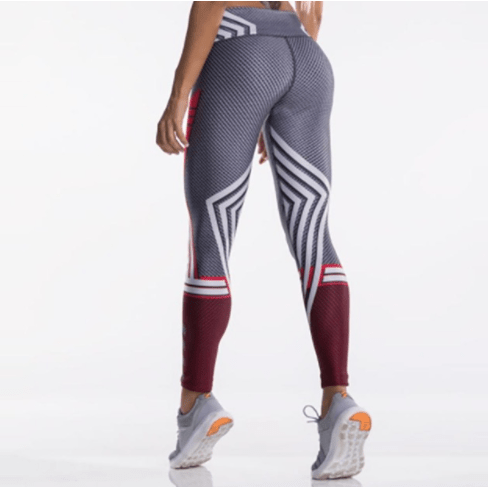 Women's Sports Yoga Pants Print Leggings - Jointcorp