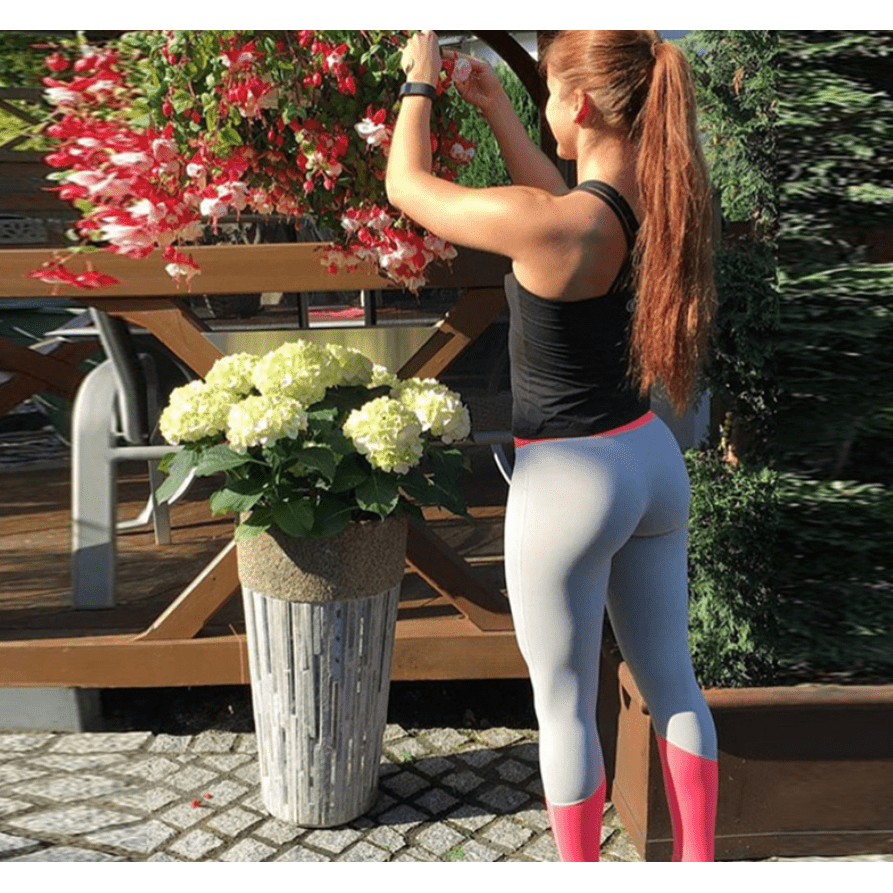 Tight leggings outdoor sports stretch yoga pants bag hip feet trousers - Jointcorp