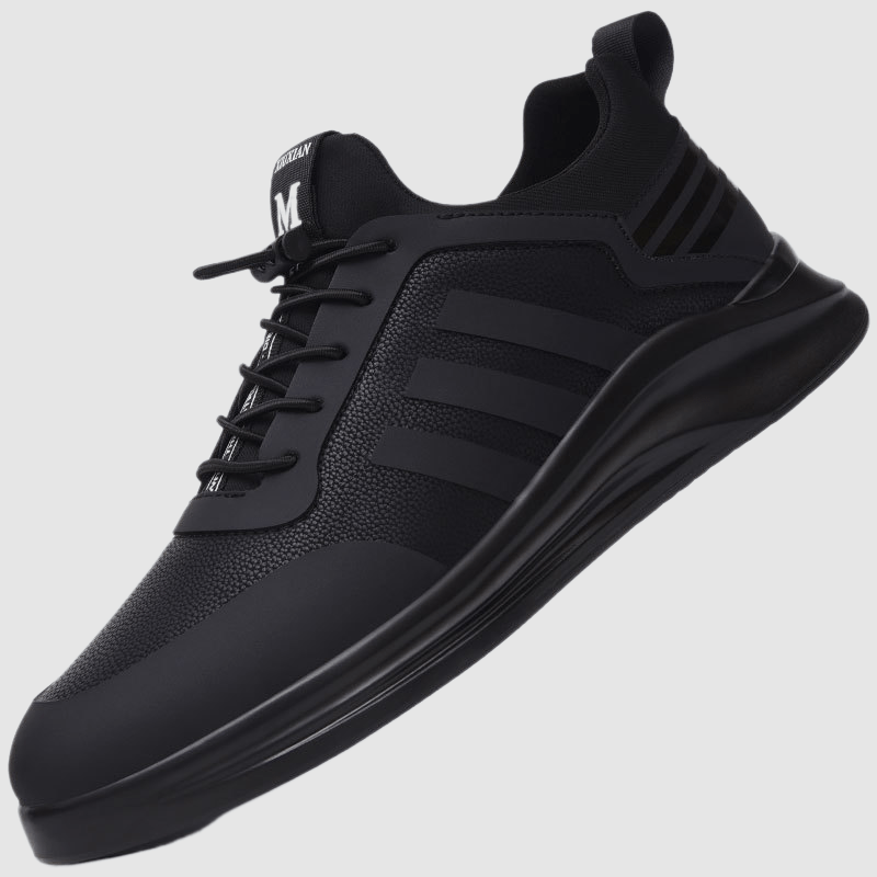 Black Men's Casual Sports All-Match Breathable Shoes