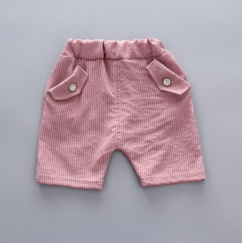 Baby Boy Summer Short Sleeve Suit Boy Shorts