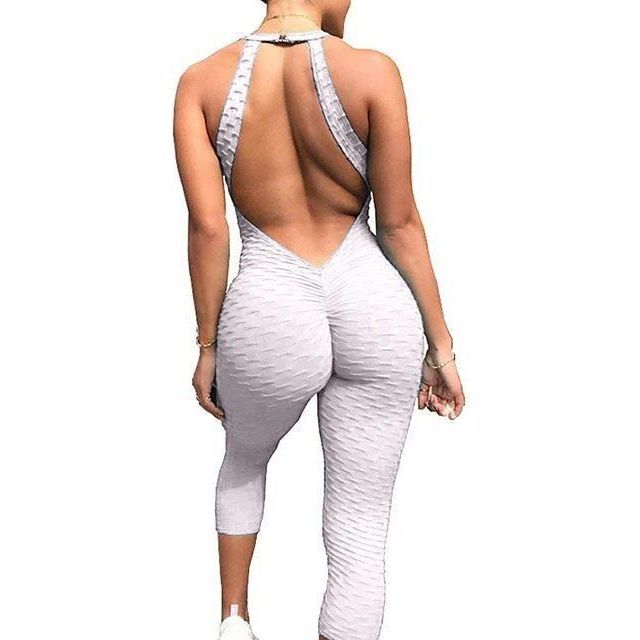 Yoga Pants, Honeycomb Pants, Female Yoga Fitness Jumpsuit - Jointcorp