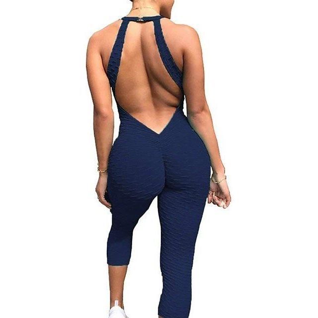 Yoga Pants, Honeycomb Pants, Female Yoga Fitness Jumpsuit - Jointcorp