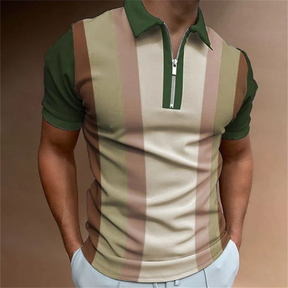 Men's 3D Printed Polo Shirt - Jointcorp