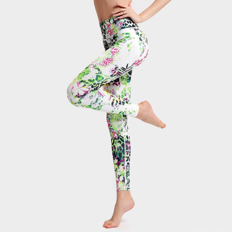 Fashion Tie Dye Leggings Women Fitness Yoga Pants Push Up Workout Sports Legging High Waist Tights Gym Ladies Clothing - Jointcorp