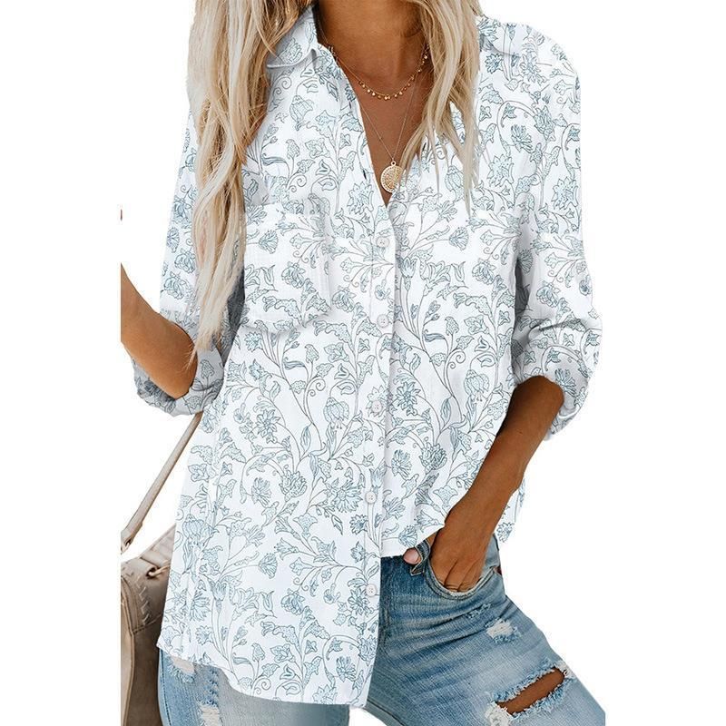 Women's Lapel Cardigan Top, Loose, Single Breasted, Long Sleeve - Jointcorp