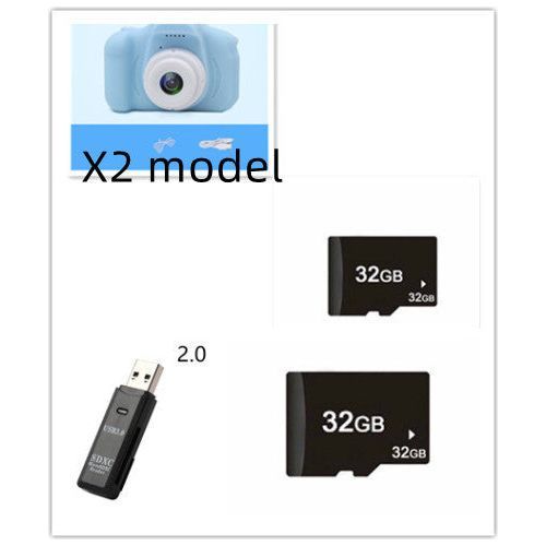 X2 HD Mini Cartoon Kids Digital Camera