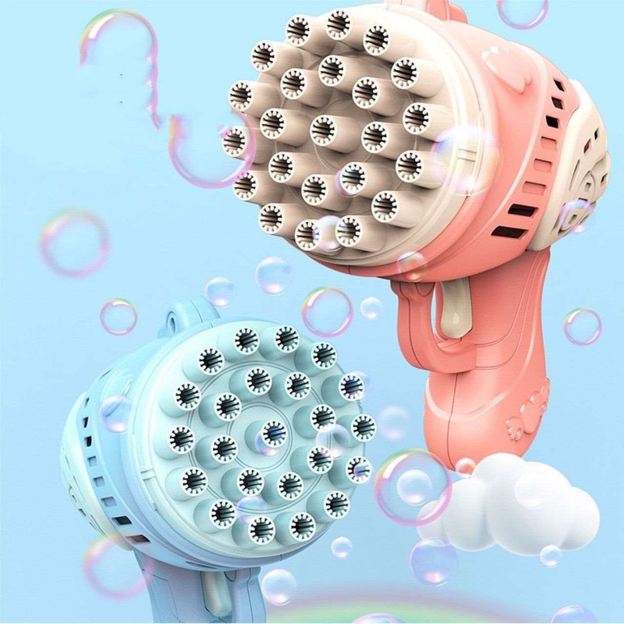 23 Hole Bubble Toy Gatling Bubble Machine