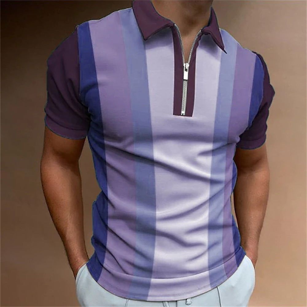 Men's 3D Printed Polo Shirt - Jointcorp