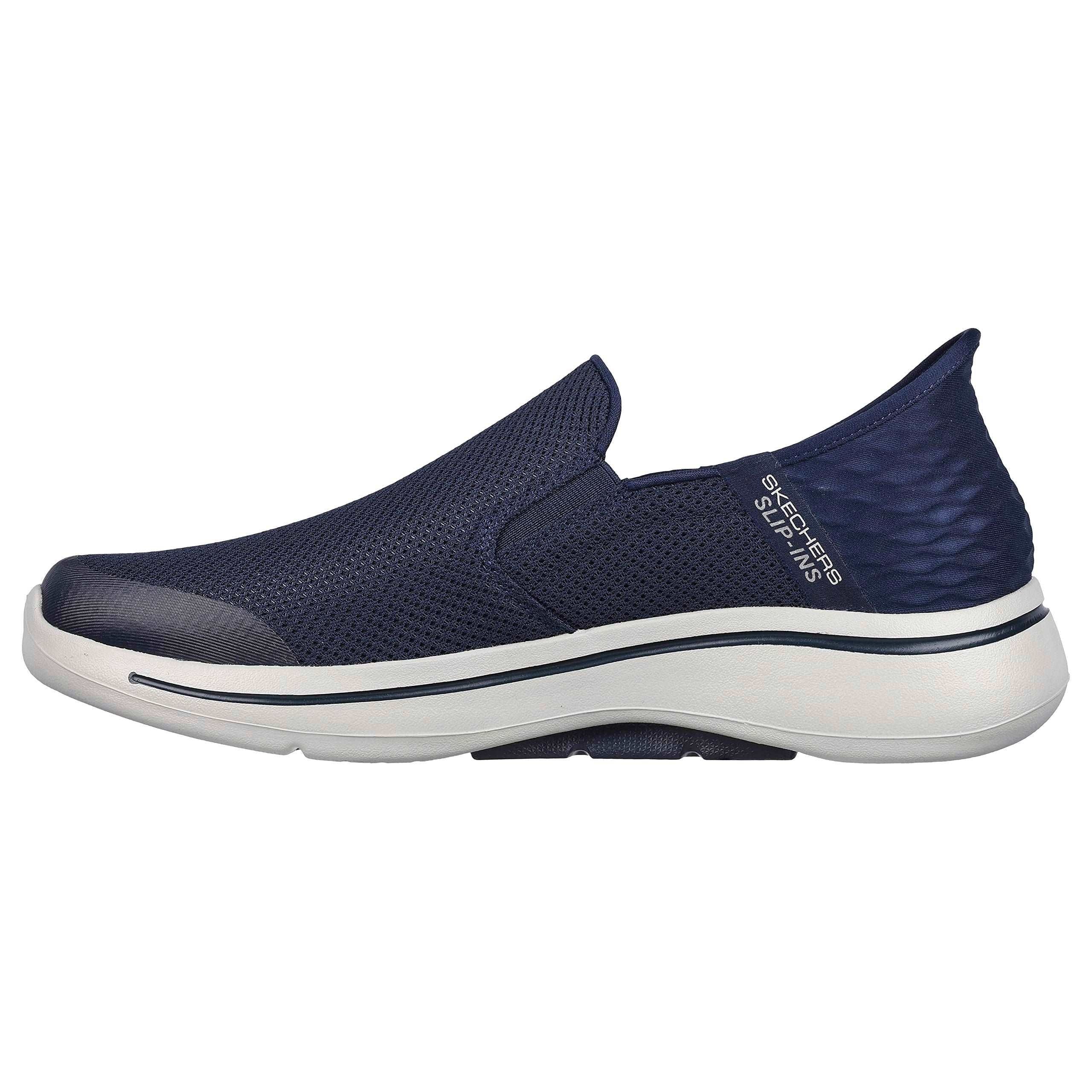 132-1370 Skechers Mens Casual Shoes Slip-Ins Go Walk Arch Fit - Hands Free 216259-NVY 40