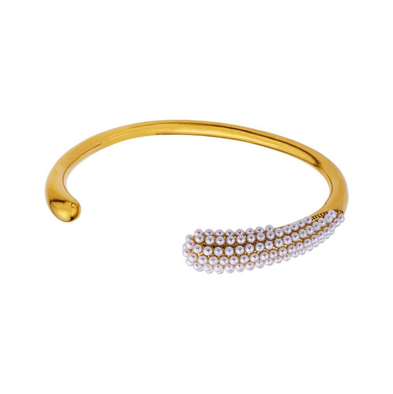 Pearl Titanium Steel Bracelet For Women - Jointcorp