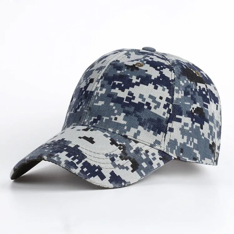 Men's Camouflage Baseball Cap For Men Fashion Summer Sunscreen Hat Women Polyester Hunting Camping Hiking Fishing Caps Gorras