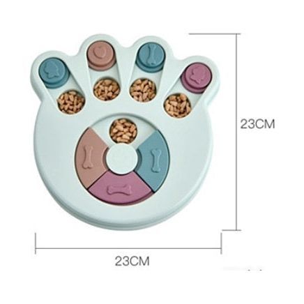 Dog Puzzle Toys Slow Feeder Interactive Increase Puppy IQ Food Dispenser Slowly Eating NonSlip Bowl Pet Cat Dogs Training Game - Jointcorp