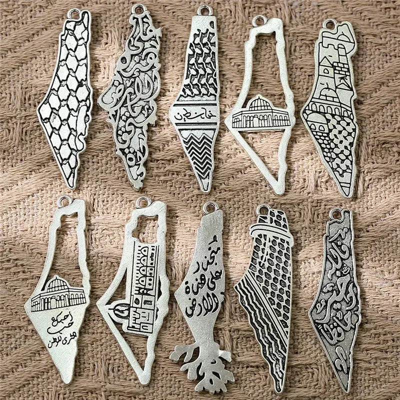 10Pcs Mixed Vintage Silver Color House Letter Alloy Charms Pendents For Unisex Jewelry Necklace Charms Bracelet Diy Accessories