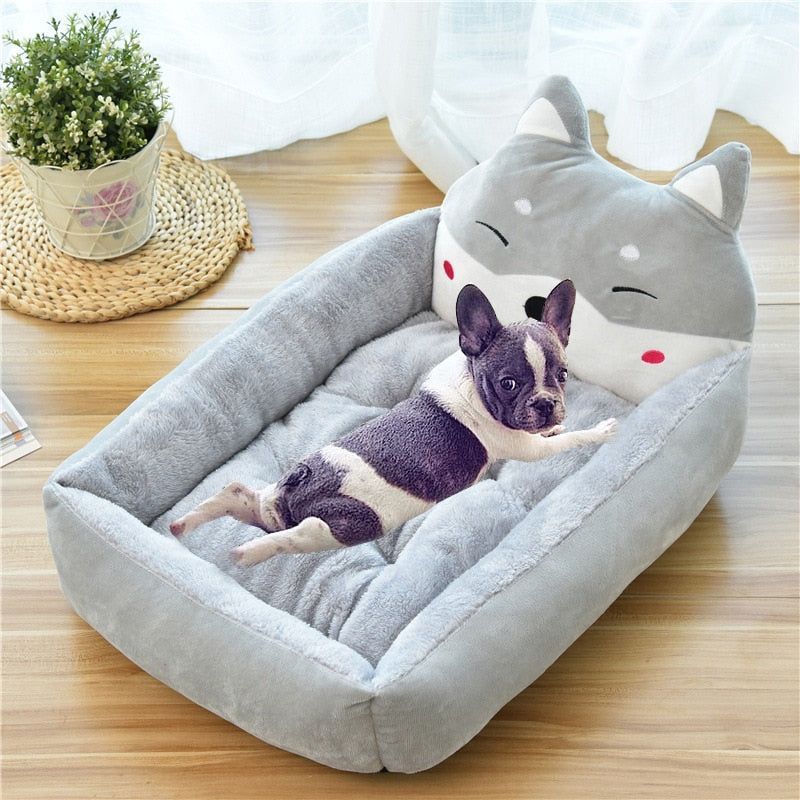 Rectangle Dog Bed Sleeping Bag Kennel Cat Puppy Sofa Bed Pet House Winter Warm Nest Soft Beds Portable for Pets Cats Basket - Jointcorp