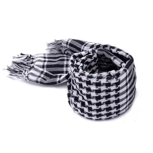 Hot Newest Arrival Fashion Men Lightweight Square Outdoor Shawl Military Arab Tactical Desert Army Shemagh KeffIyeh Arafat Scarf