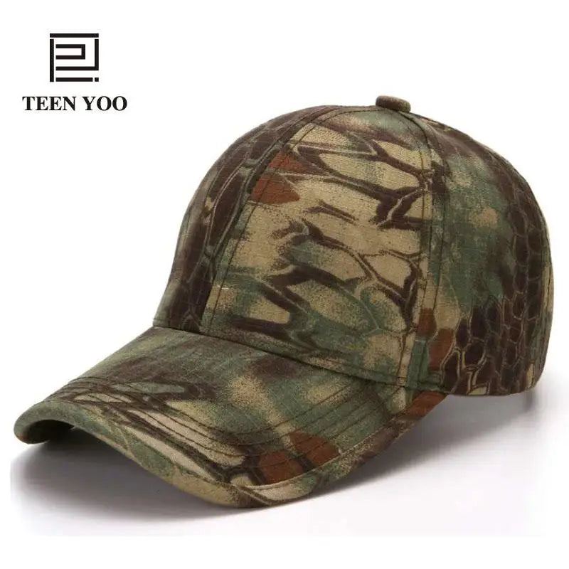 Mens Baseball Caps Quick Dry Camouflage Cotton Breathable Women Outdoor Sport Snapback Caps Dad Hats For Fishing Trucker Cap