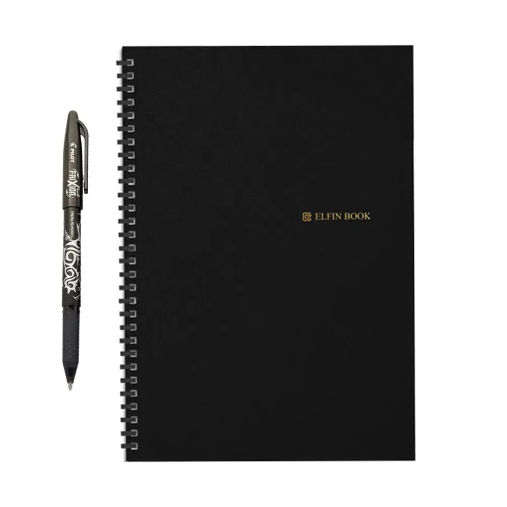 Erasable Notebook Paper Reusable Smart Wirebound Notebook Cloud Storage Flash Storage, App Connection