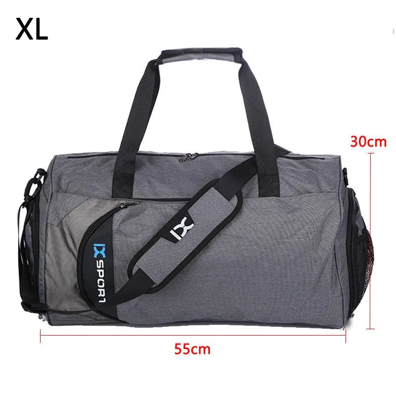 Men Gym Bags For Training Bag Tas Fitness Travel Sac De Sport Outdoor Sports Swim Women Dry Wet Gymtas Yoga Shoes Bag XA103WA