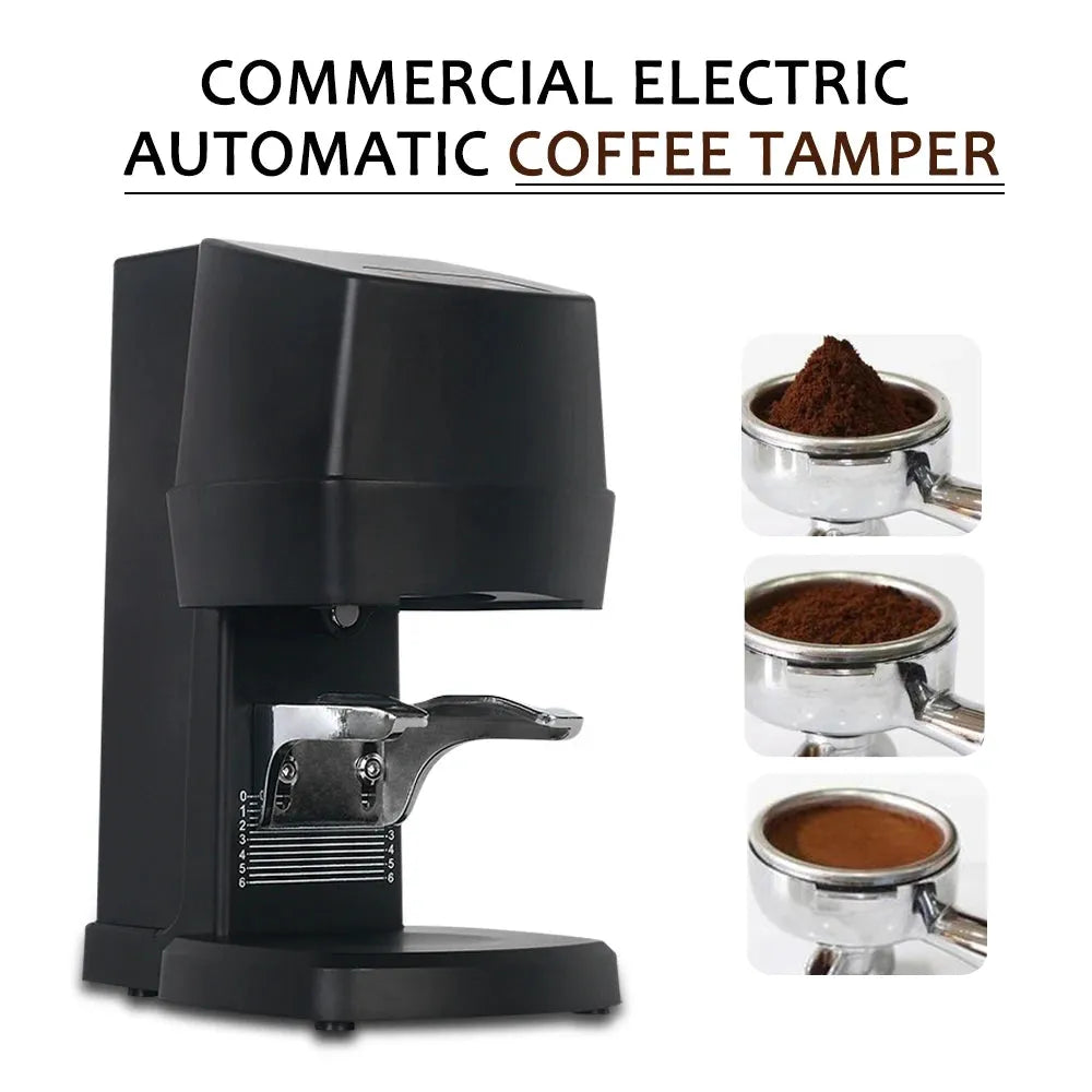 ITOP Electric Coffee Tamper Machine 58MM Automatic Electric Bean Powder Flat Press Coffee Tamper Tool Pressure Tamper for Coffee