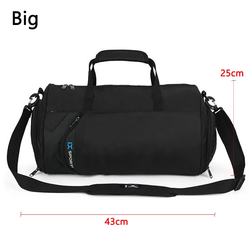 Men Gym Bags For Training Bag Tas Fitness Travel Sac De Sport Outdoor Sports Swim Women Dry Wet Gymtas Yoga Shoes Bag XA103WA