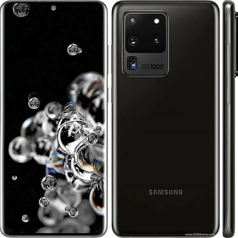 Samsung Galaxy S20 Ultra 5G G988B/DS Global Version Original 6.9" AMOLED 12GB RAM 128GB 512GB ROM NFC Octa Core Exynos Cellphone