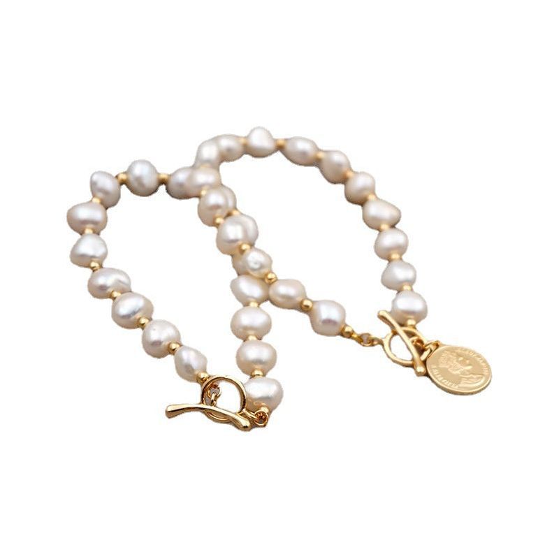 Freshwater Pearl Bracelet Female 14k Real Gold - Jointcorp