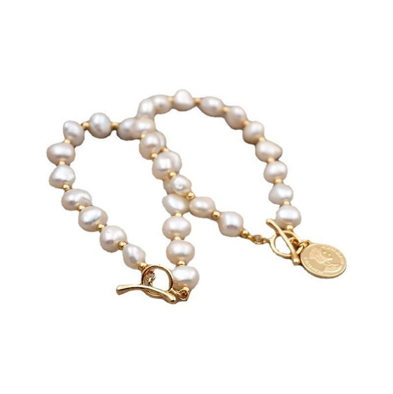 Freshwater Pearl Bracelet Female 14k Real Gold - Jointcorp