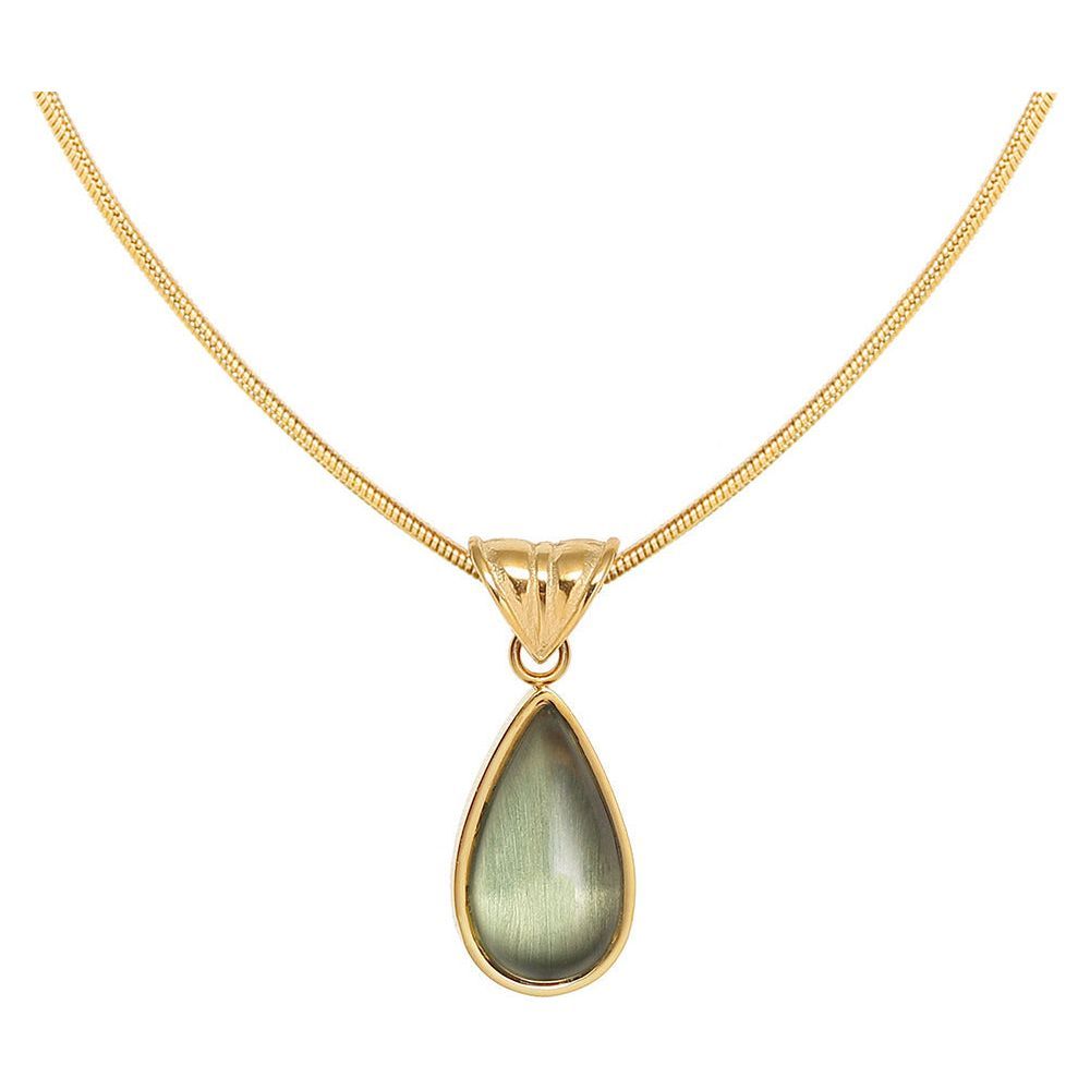 Retro French Temperament Water Drop Necklace - Jointcorp