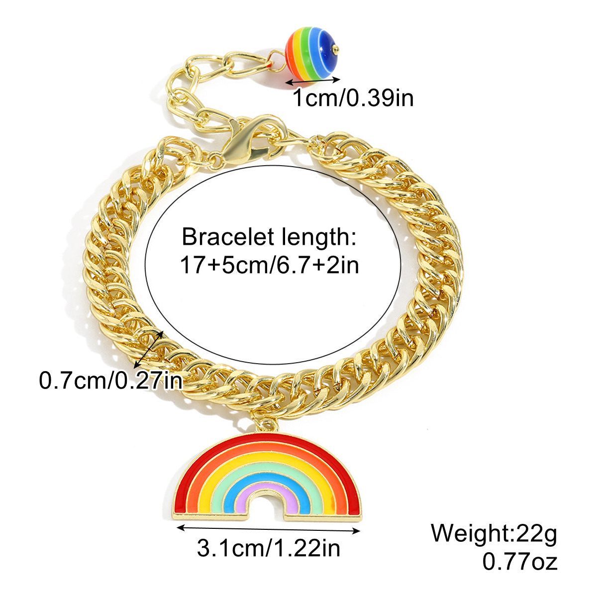 Gay Gift Rainbow Bracelet Set - Jointcorp