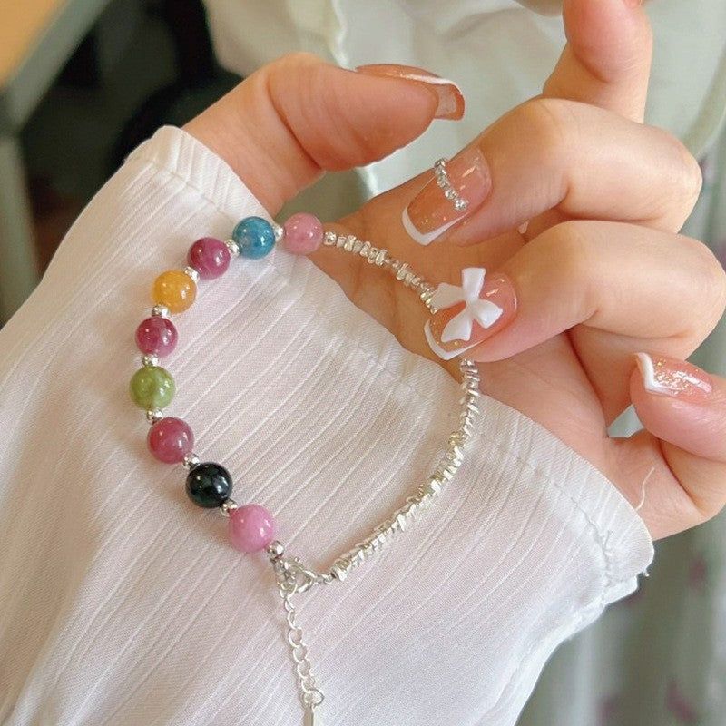 Colorful Beaded Fashion Women's High Sense