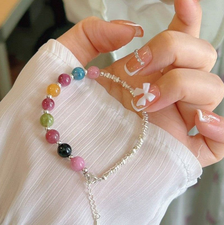 Colorful Beaded Fashion Women's High Sense