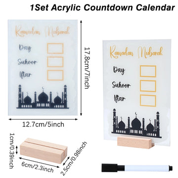 Acrylic Calendar 13