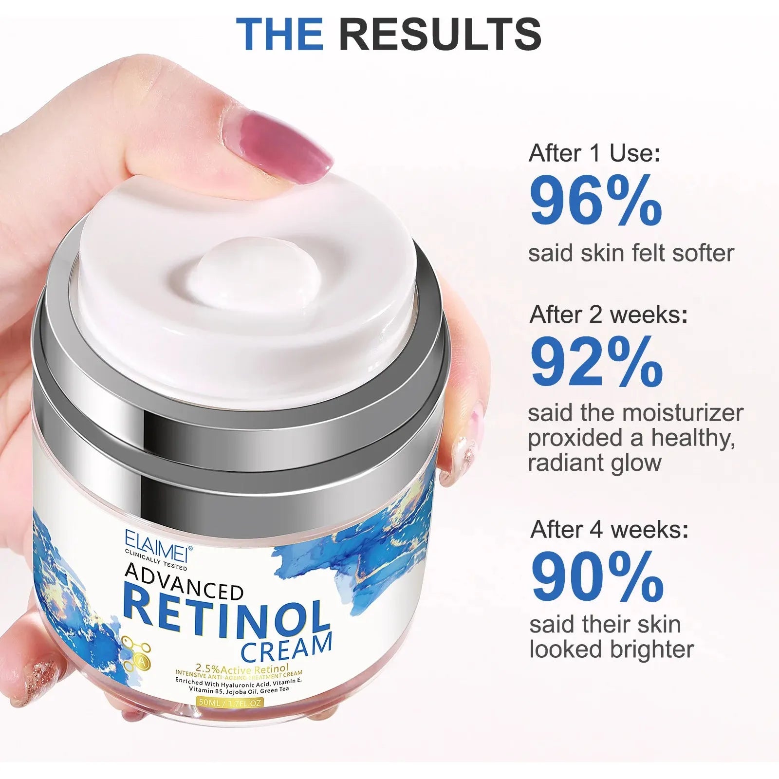 Retinol Face Cream Firming Brightening Moisturizing Hyaluronic Acid Vitamin C Facial Cream skincare Face Creams
