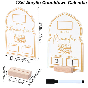 Acrylic Calendar 12