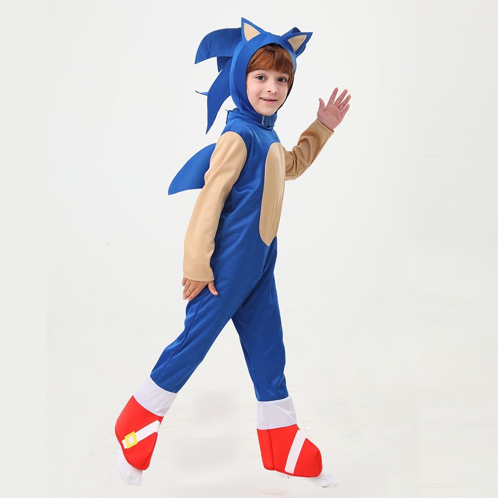 Simbok Sony Cartoon Anime Cosplay Game Dress Up Stage Performance Costume Suit Kid Children's Day Birthday Party