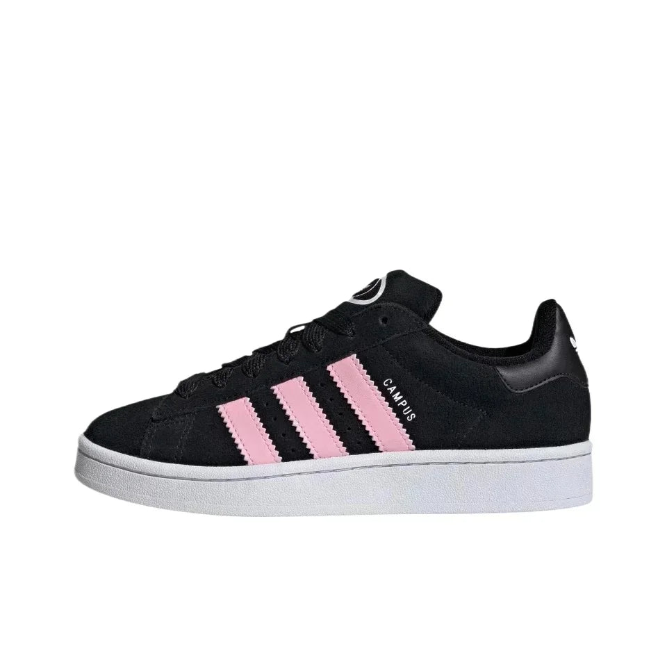 Adidas Originals Campus 00s Women Gray and White Low Top Fashion Sneaker Wear-resistant German Training Skateboarding Shoes