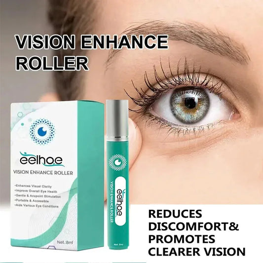 Vision Enhance Roller Promotes Clearer Eyesight Mild Relax Massage Reduces Discomfort Relieve Dry Eyes Fatigue Health Eye Care