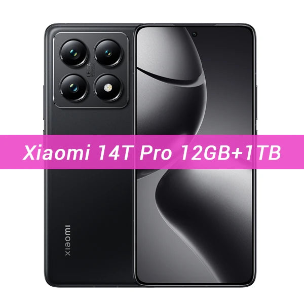 Global Version Xiaomi 14T Pro 5G NFC MediaTek Dimensity 9300+ 144Hz AMOLED Display 50MP Leica Camera 120W HyperCharge Smartphone