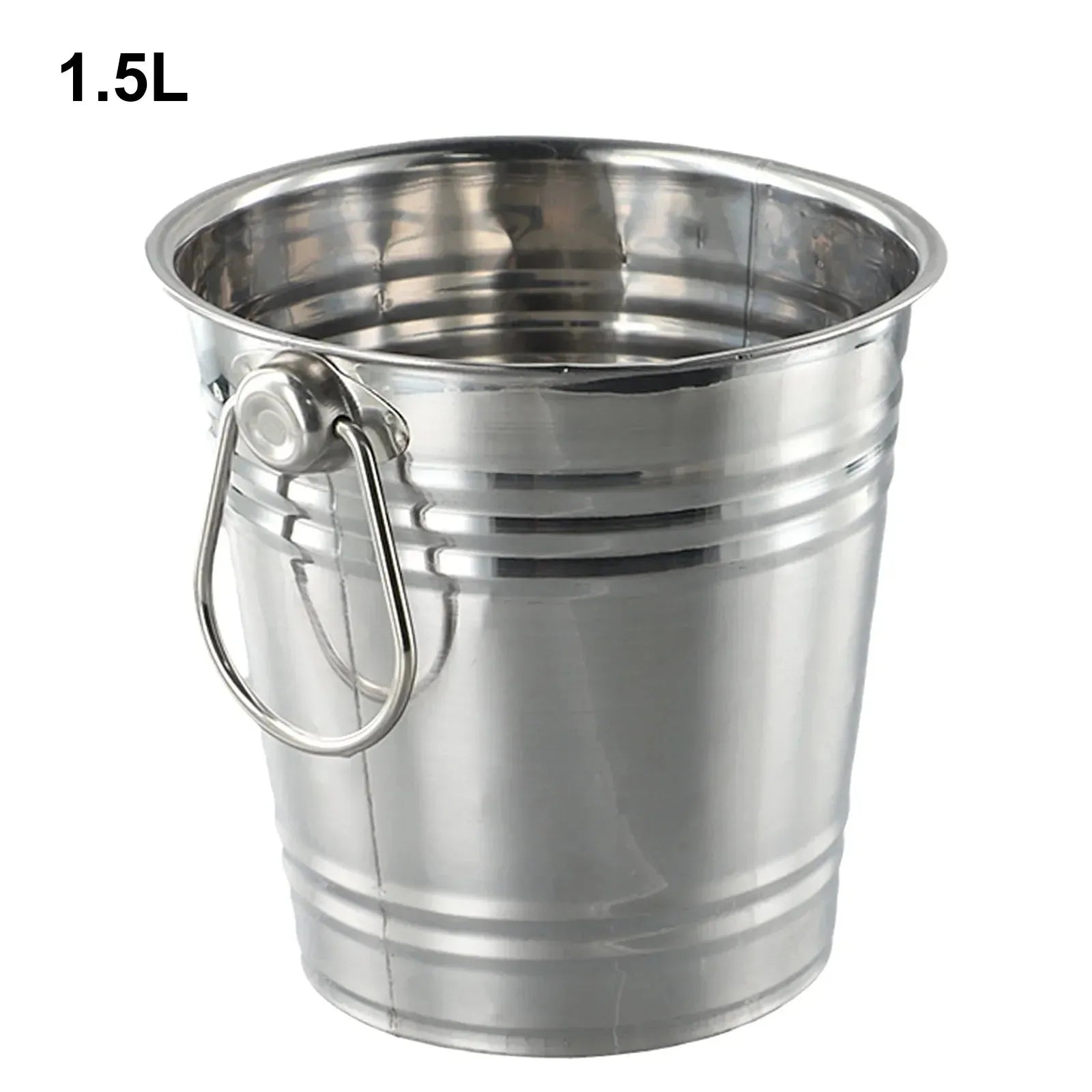 Beer Cooling Bucket Bar Utensils Champagne Beer Bucket Ice Maker Stainless Steel Wine KTV Bar Kitchen Party