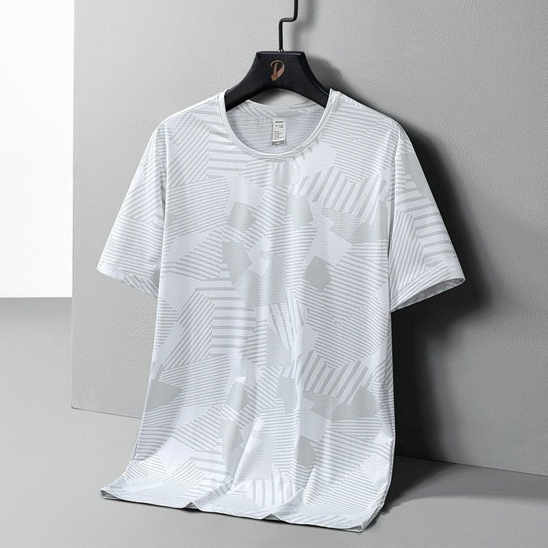 Quick Dry Mesh T-shirts Fashion Short Sleeves - Jointcorp