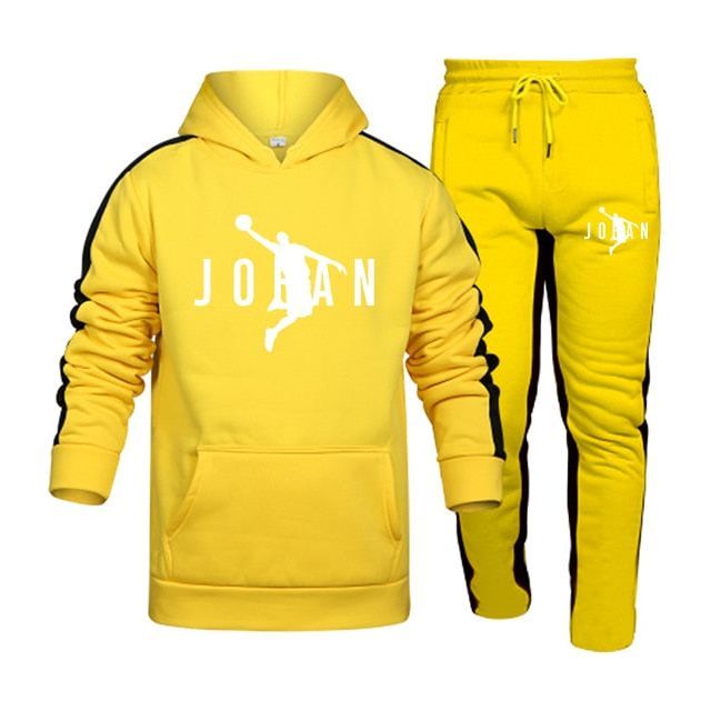 Sportswear Men's 2-piece Sweatshirt + Sweatpants Sportswear Hoodie Casual Men's Clothing Hoodie Sets - Jointcorp