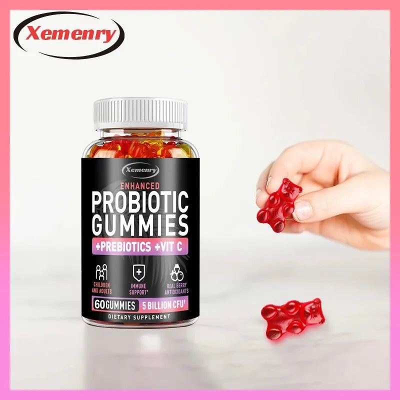 Probiotic for Adults and Children - 5 Billion CFU with Berry Antioxidants and Vitamins