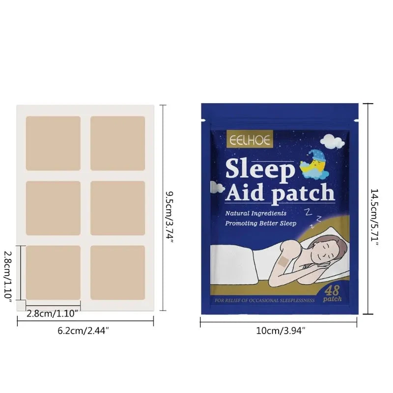 Bio-Frequency Sleep-Aids Your Sleep Cycle 48 Natural-Sleep-Aid Patches