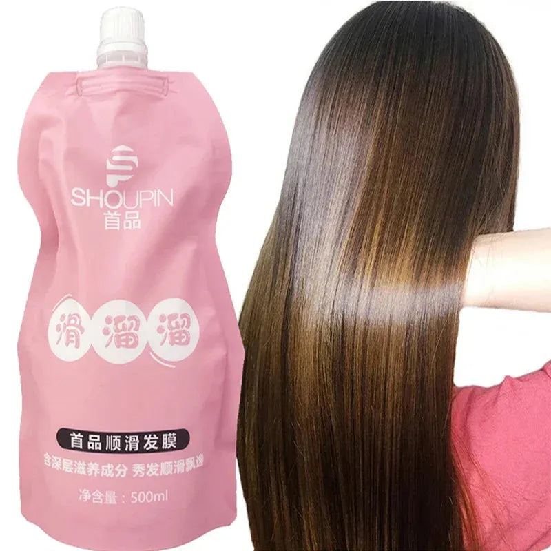 500ml Keratin Hair Mask 5 Seconds Repair Damage Frizzy Hair Damage Mask Hair Shiny Hair Care Hair Mask Treatment Scalp 2024 New