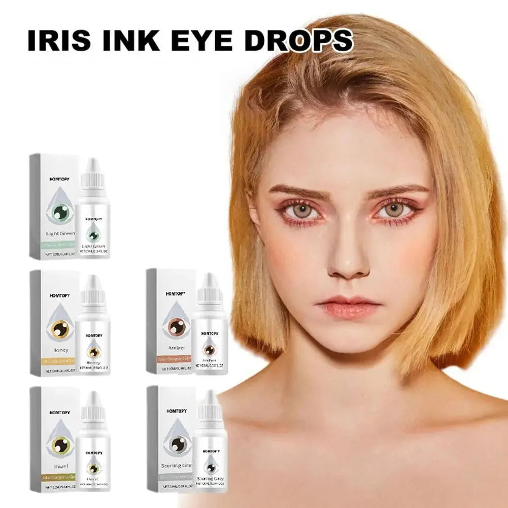 10ml Color Changing Eye Drops Change Eye Color Lighten & Brighten Your Eye Color Eyes Care Liquid Hot Sale