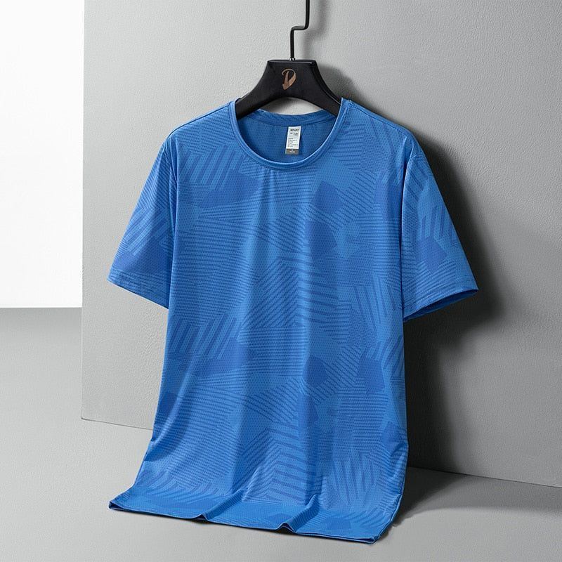 Quick Dry Mesh T-shirts Fashion Short Sleeves - Jointcorp