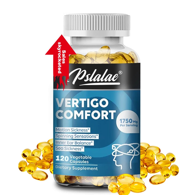 Vertigo Comfort Capsules - Inner Ear Balance, Relieve Vertigo, Dizziness, Tinnitus