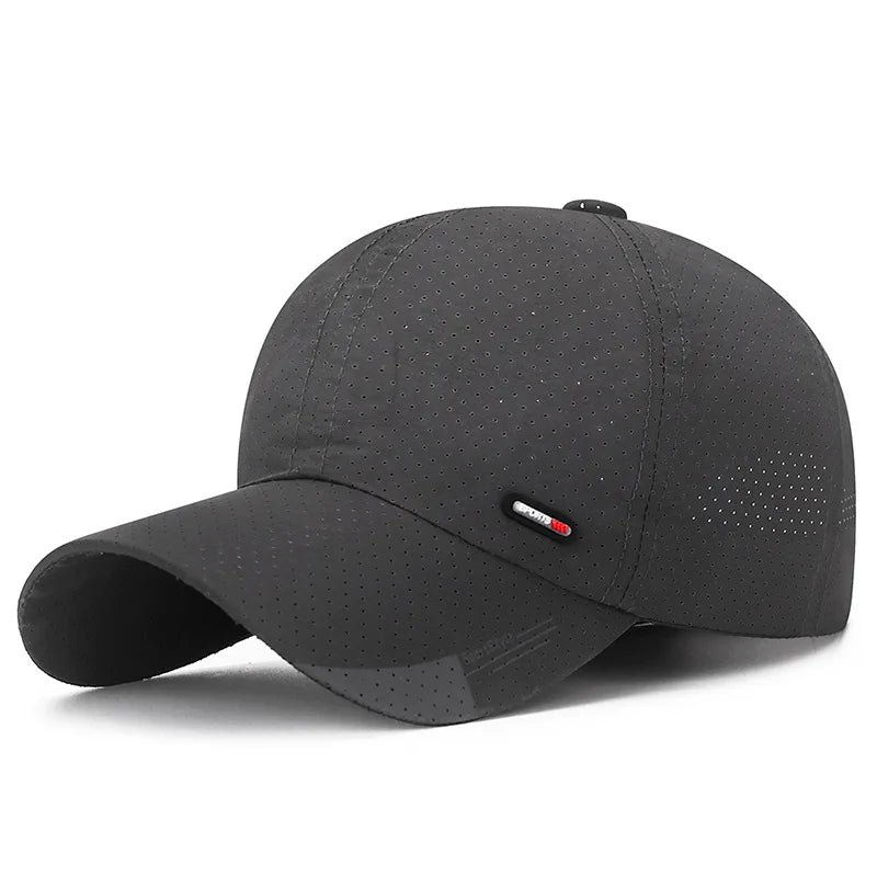 Quick-Dry Ultra-Breathable Baseball Cap - Lightweight & Adjustable with Fashionable Duckbill - Perfect for Outdoor Sports