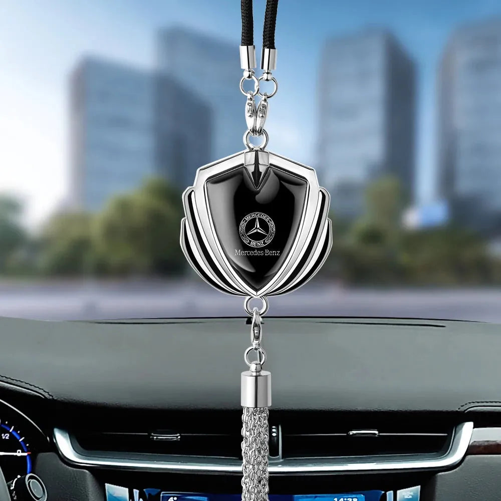 New Car Rearview Mirror Pendant Auto Interior Hanging Ornament Accessories For Mercedes Benz AMG CLK CLA A180 W108 W201 W212 W21